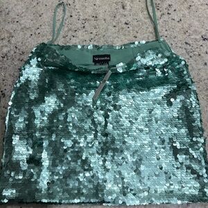Top de lentejuelas Nirmooha x Anthropologie talla S